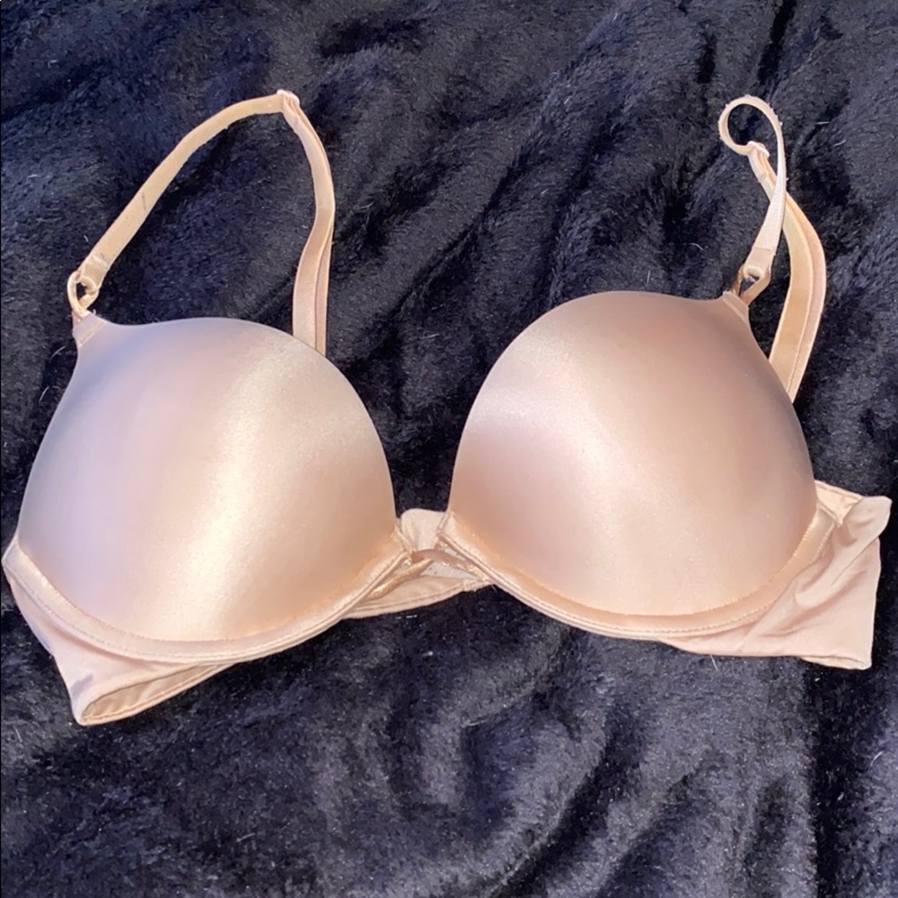 Bombshell Add-2-cups Lace Shine Strap Push-up Bra